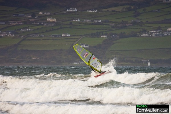 Finn Mullen Windsurfing Benone Strand