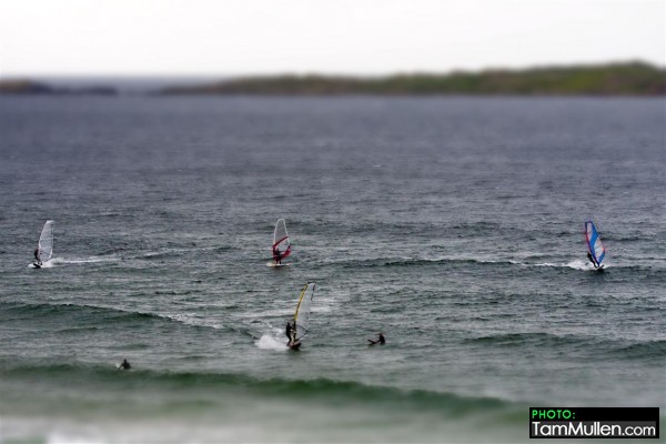 Windsurfing Whiterocks Beach Portrush Northern Ireland